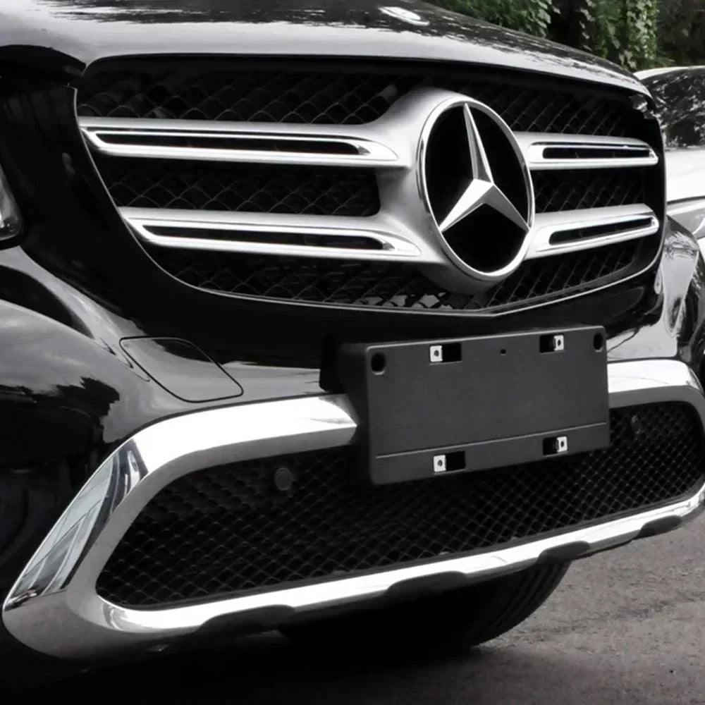 3D 185MM 205MM Front Grille Star Logo Emblem Badge Auto Accessories for Mercedes-Benz Amg C/B/E Class W205 W253 W213 GLC GLE