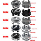 4PCS 60mm For Lexus FSPORT LBX NX RX 350h 450h ES UX 300e GS GX IS Car Wheel Tire Hub Center Cap Cover Auto Exterior Accessories