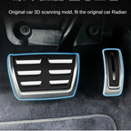 LULECI Car Pedals for Audi AT MT 2009-2024 A4 B8 B9 A6 C7 C8 Q5 High Quality Stainless Steel Accelerator Brake Pedal Cover Pads