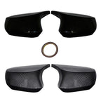 For Chevrolet Corvette C8 Z51 Z06 2020-2023 Car Rearview Side Mirror Cover Wing Cap Sticker Exterior Door Rear View Case Trim