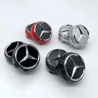 4PCS 75mm NEW Car Wheel Center Hub Caps Cover for Mercedes Benz AMG GLC GLK CLA W166 W163 W221 Interior Mouldings LGG-DA-BENZ