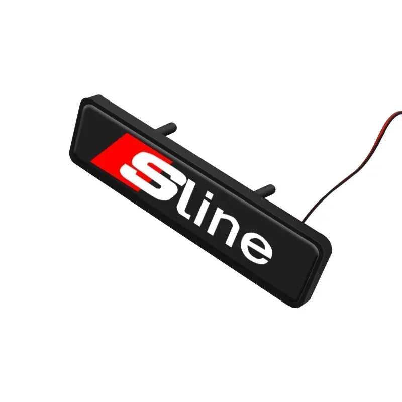 LED Mid-Net Clip Daytime Running Warning Light for Audi SLine Logo A3 A4 A5 A6 A7 A8 Q3 Q5 RS3 RS4 RS5 RS6 S3 S4 S5 Badge