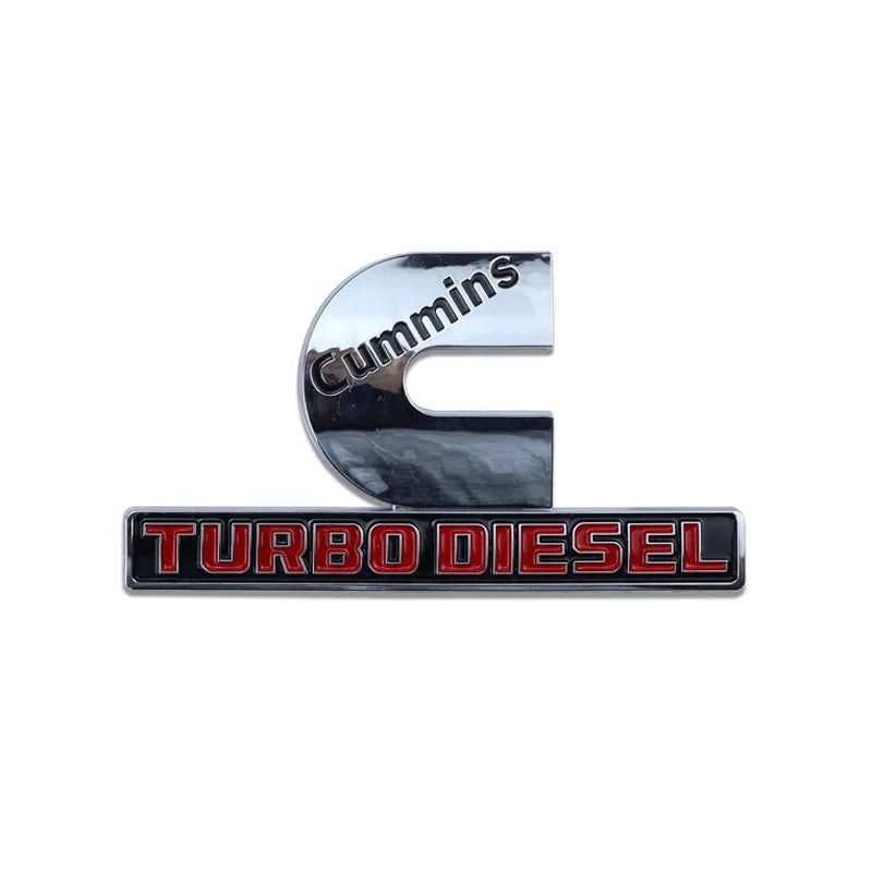 CUMMINS TURBO DIESEL Logo Car Stickers for RAM 1500 2500 Refit Accessories Side Body Decorative Decals
