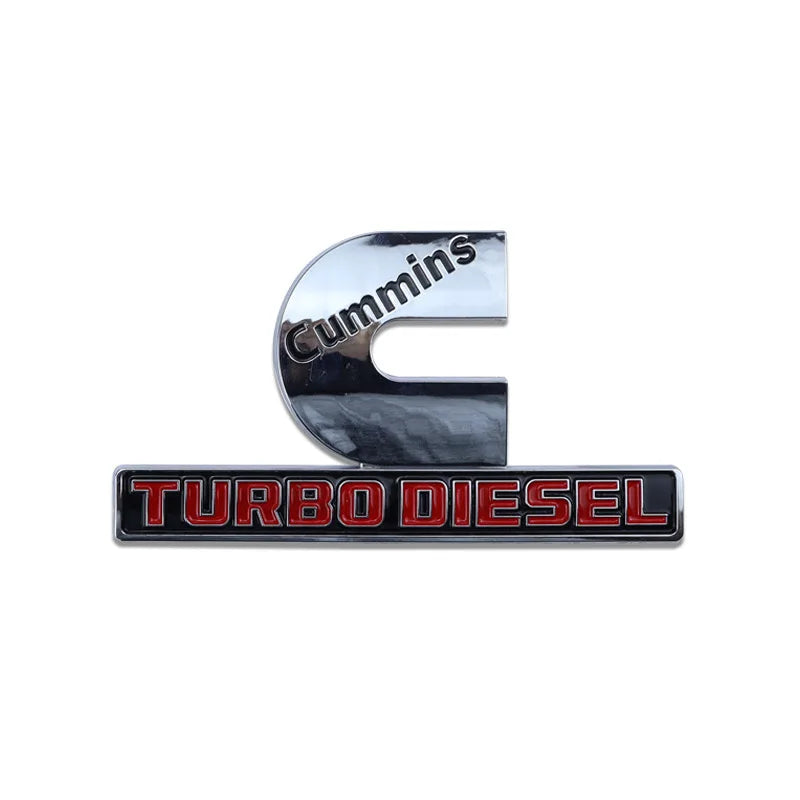 CUMMINS TURBO DIESEL Logo Car Stickers for RAM 1500 2500 Refit Accessories Side Body Decorative Decals