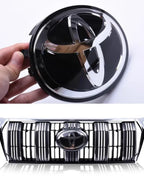 3D Car Logo Emblem Perfect Fit on Front Grill and Hood for Toyota Corolla Camry RAV4 LANDCRUSER Highlander PRIUS CHR Yaris Wish,