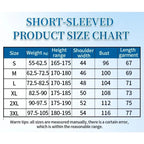The latest 100% classic printed loose-fitting short-sleeved shirt is a high-quality top suitable for both men and women.