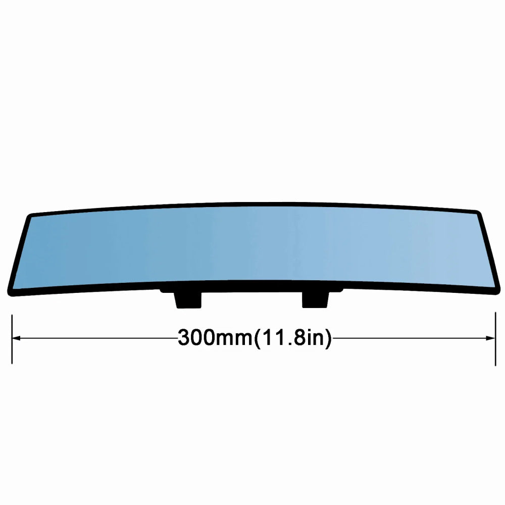 Universal Anti glare Wide Angle Convex Rearview Mirror Car Interior Rear View Baby Child Seat Watch Blue Sun Visor Goggle Safety