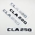 3D Letters CLA180 CLA200 CLA220 CLA250 CLA260 4Matic ABS Emblem for Mercedes Benz C118 Car Fender Trunk Rear Logo Sticker