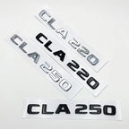 3D Letters CLA180 CLA200 CLA220 CLA250 CLA260 4Matic ABS Emblem for Mercedes Benz C118 Car Fender Trunk Rear Logo Sticker