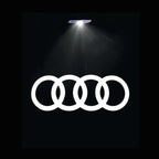 2PCS LED Car Door Welcome Logo Light Projector Lamp For Audi Sline S3 S4 S5 S6 S7 RS Quattro Q7 Q5 Q3 A4 B8 8P A3 A6 C7 A5 A6