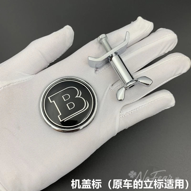 3D Metal Logo Emblem Badge Stickers For Brabus smart w204 w205 GLC G63 G65 W463 G500 G350 CLA w464 w221 w213 w206 w212 GLS