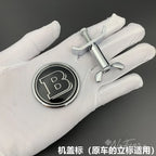 3D Metal Logo Emblem Badge Stickers For Brabus smart w204 w205 GLC G63 G65 W463 G500 G350 CLA w464 w221 w213 w206 w212 GLS