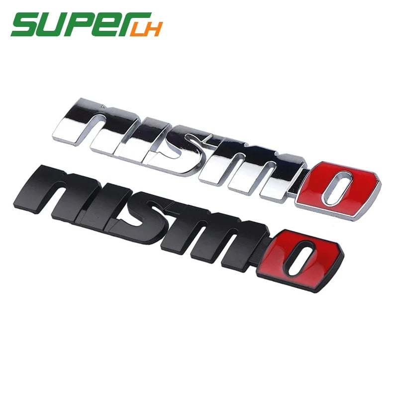 Car Front Grille Badge Decoration Trims Grill Sticker Auto Exterior Parts For Nissan Nismo Leaf X-trail Qashqai Note Juke Sentra