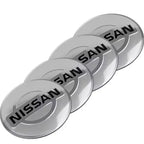 4Pcs 56MM Wheel Center Hub Cap Badge Emblem Decal Stickers Fit For Nissan Nismo Tiida Teana GTR 350Z 370Z 240SX Juke Note