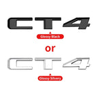 3D Car Rear Trunk Sticker Logo Letters Decals Badge For Cadillac CT4 CT5 CT6 CTS XT4 XT5 XT6 XTS ATS AWD 25T 28T 40T Accessories