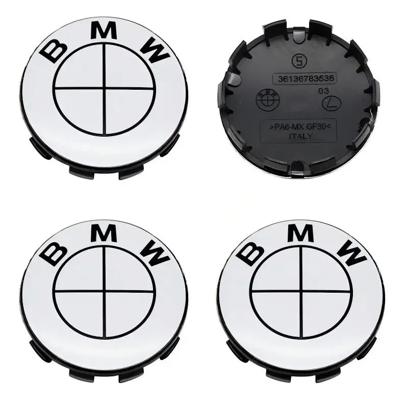 4Pcs 56MM 68MM Car Wheel Center Cap  Hub Covers For BMW M Logo E84 E83  X1 X2 X3 F48 G01 X4 X5 X6 Badge Auto Tuning Accessories