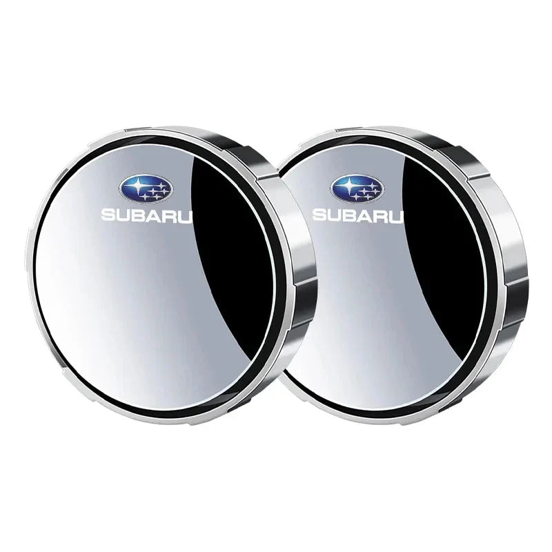 1 Pair 360 Degree Wide Angle Adjustable Car Rear View Mirror For Subaru LEGACY Forester Outback Rally WRX WRC XV Impreza