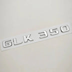 3D ABS Car Logo 4 Matic GLK220 GLK300 GLK350 Emblem Letters Sticker Rear Trunk Badge for GLK W204 X204 GLK220 GLK300 GLK350
