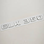 3D ABS Car Logo 4 Matic GLK220 GLK300 GLK350 Emblem Letters Sticker Rear Trunk Badge for GLK W204 X204 GLK220 GLK300 GLK350
