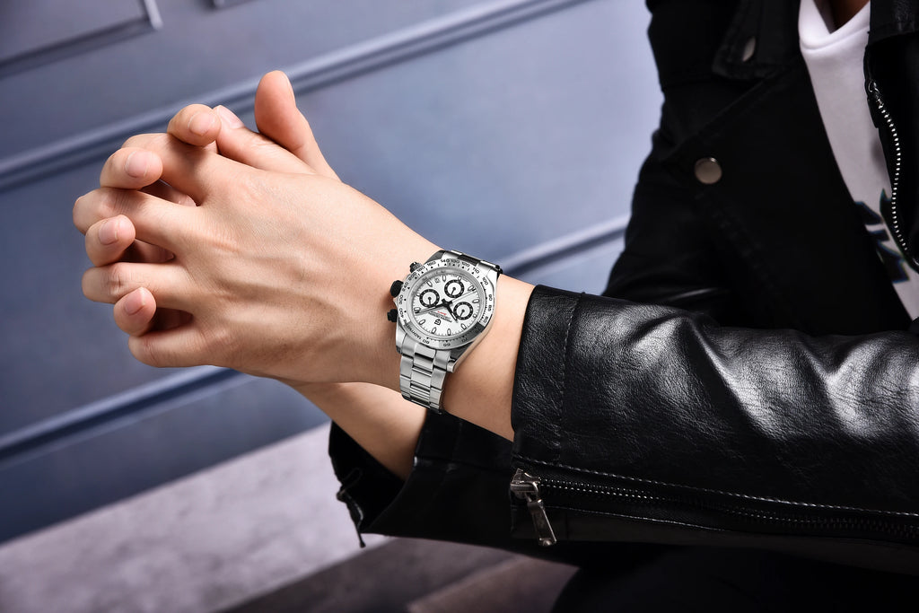 2026 Pagani Design PD1727 Night Light Men's Watch Sapphire Glass Stainless Steel Waterproof Relief  relogio masculino watches