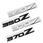 Car Front Emblem Sticker Auto Rear Trunk Badge for Nissan Z 350Z 370Z Fairlady Z3 Z34 Altima Leaf Livina Maxima Qashqai Sylphy