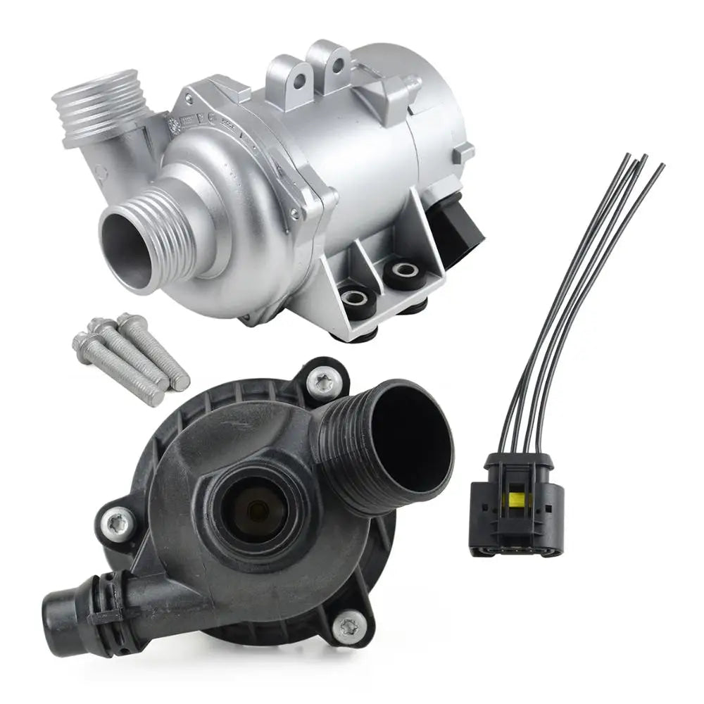 AP03 11517586925 Electric Water Pump+Thermostat Kit For BMW E60 E61 E81 E87 E90 E91 X1 X3 X5 Z4 325i 330i 525i 530i 630i 730i