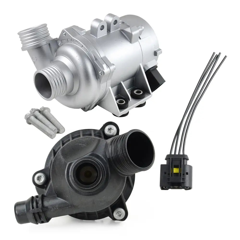 AP03 11517586925 Electric Water Pump+Thermostat Kit For BMW E60 E61 E81 E87 E90 E91 X1 X3 X5 Z4 325i 330i 525i 530i 630i 730i