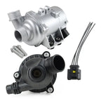 AP03 11517586925 Electric Water Pump+Thermostat Kit For BMW E60 E61 E81 E87 E90 E91 X1 X3 X5 Z4 325i 330i 525i 530i 630i 730i