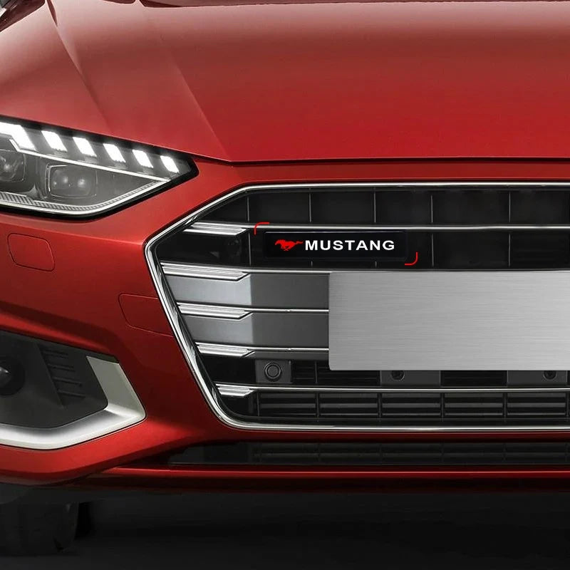 Auto Front Grille Badge Car Head Grill Emblem LED Light For Ford Focus Mk2 3 Fiesta Ranger Mondeo S-MAX Kuga Mustang Auto Goods