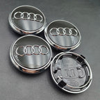 4pcs 60mm 61mm 68mm  Audi Hub Caps Car Wheel Center Caps  For Audi A1 A2 A3 A4 A5 A6 A7 A8 S3 S6 Q3 Q5 Q7 Accessories