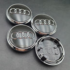 4pcs 60mm 61mm 68mm  Audi Hub Caps Car Wheel Center Caps  For Audi A1 A2 A3 A4 A5 A6 A7 A8 S3 S6 Q3 Q5 Q7 Accessories