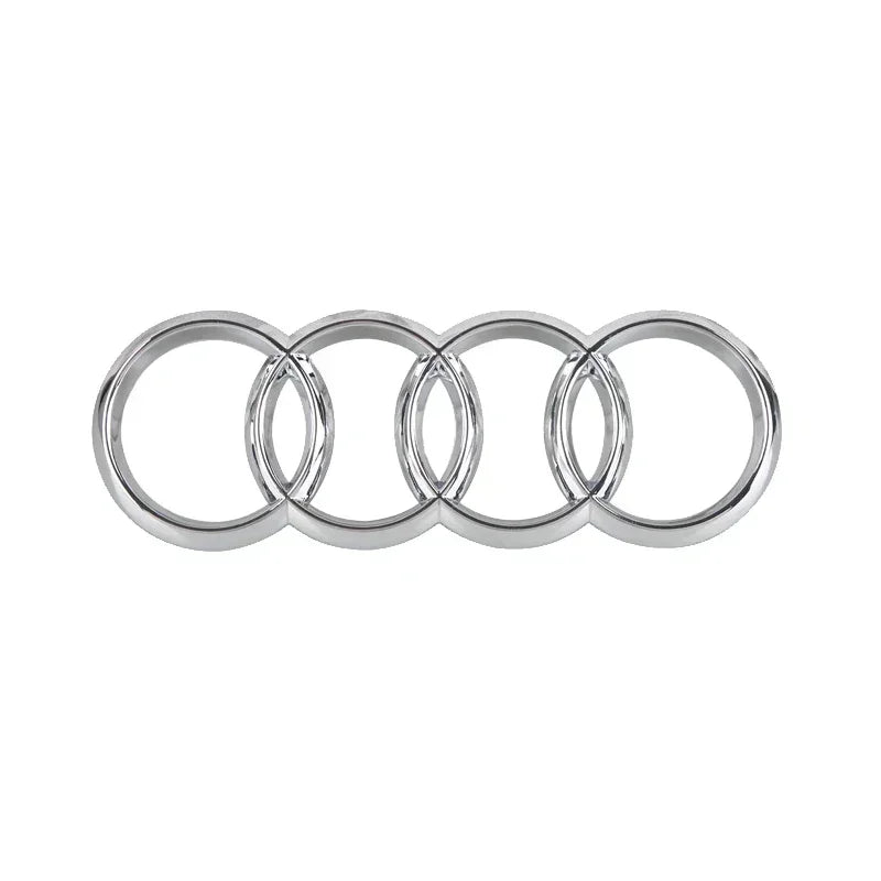 Alloy Car Steering Wheel Logo Emblem Cover for Audi A3 A4 A7 A6 A1 Q5 Q3 Q7 A5 A4L A6L A8L Auto Interior Center Sticker Badge