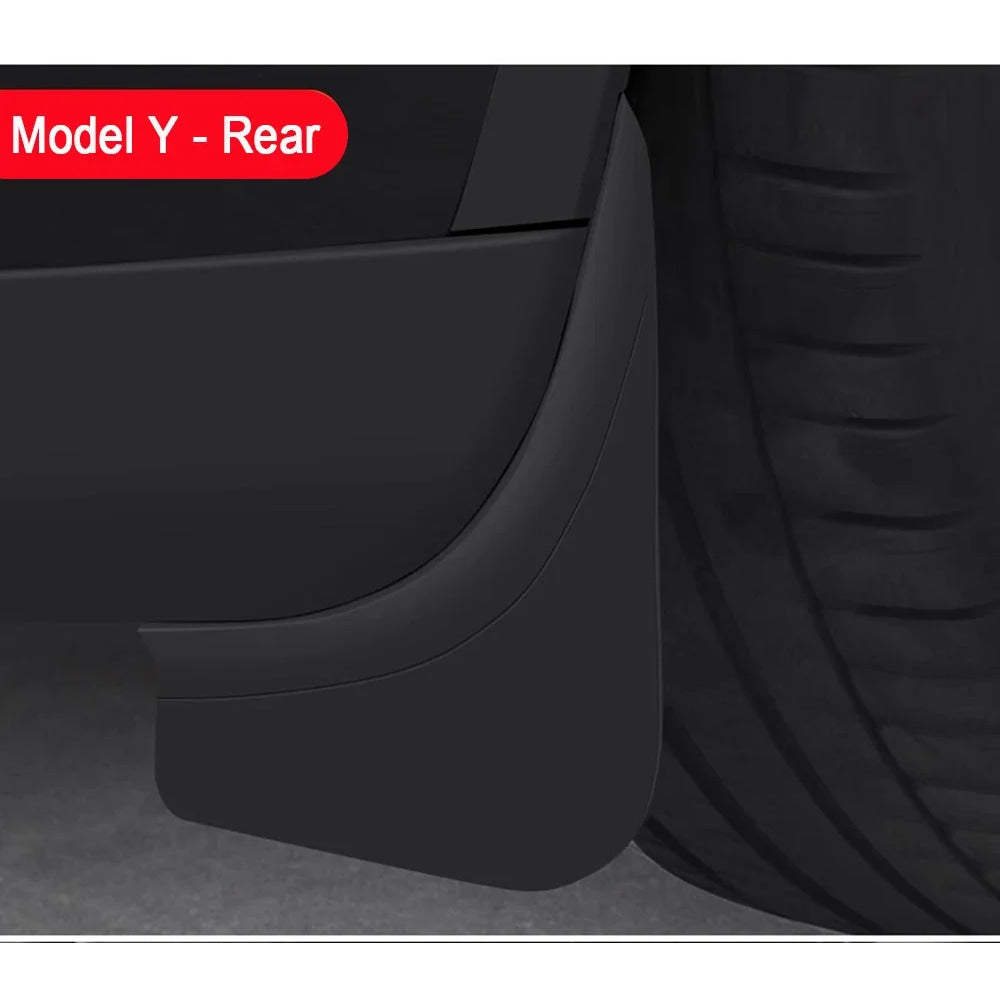 Protect Paint Mud Flap for Tesla Model 3 Y Accessories 2025 2026 Mud Flaps Tire Splash Guard All Weather Car Mudflap Accessories