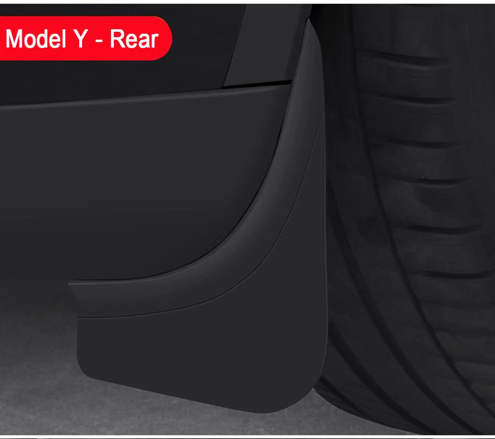 Protect Paint Mud Flap for Tesla Model 3 Y Accessories 2025 2026 Mud Flaps Tire Splash Guard All Weather Car Mudflap Accessories