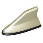16cm Universal Carbon Fiber Look Car Roof Top Mount Shark Fin Aerial Antenna Toppers Auto Radio AM FM Antenna Signal Amplifier