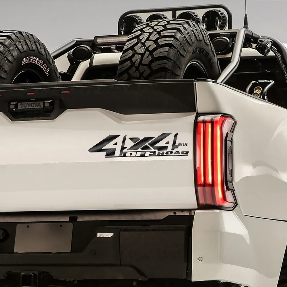 Car 4x4 Off Road Sticker Pickup Truck Vinyl Decor Decal For Isuzu Dmax Ford Ranger F150 Toyota Hilux GMC Sierra Canyon Dodge RAM