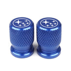 Wheel Tire Valves Tyre Stem for Subaru Impreza Forester Tribeca XV BRZ Air Caps car+accessories interior sticker decor styling