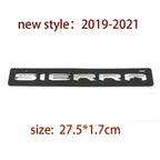 SIERRA new old letter logo car stickers for GMC sierra original rear boot label trunk modified Accessories decoration decals