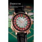 PINDU Design New NH35A Mechanical Watches Men Push Button Turn Russian Roulette Game Sapphire Mirror Diamond Dial Men's Watch