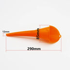 Embudo de vástago largo para coche, herramientas de llenado de combustible y aceite de gasolina, embudo de aceite de plástico antisalpicaduras, embudos de repostaje para motocicleta y coche, accesorios