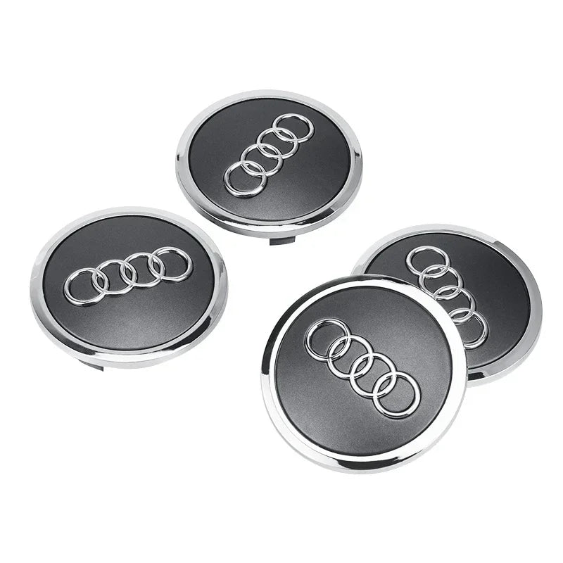 4pcs 69mm Car Styling Wheel Center Cap Hub Covers Badge For Audi A3 A4 A5 A6 A7 A8 S4 S6 A4L A6L 4B0601170A Auto Accessories