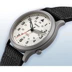BERNY Titanium Watches for Men Classic Mens Field Watch Easy Read Outdoor Quartz Wristwatch Super Luminous Sapphire 5ATM