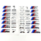 3D Rear Trunk Emblem Badge Logo Car Sticker BMW E46 E60 E64 F10 F20 F30 F06 F12 F13 E90 E92 E93 F80 F82 F87 M1 M2 M3 M4 M5 M6 M7