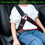 Car Child Safety Belt, Prevents Movement, Adjustable Fastener, Safe and Comfortable, Anti-Neck-Strangling Seat, Simple and Convenient Limiter