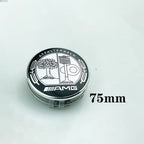 4pcs 75mm Car Wheel Center Caps For Mercedes Benz W203 W204 W205 W212 W213 W222 W223 X253 W176 W177 W117 C118 W166 W167 B/C/E/S