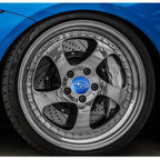 4Pcs Auto Wheel Stickers Car Center Hub Cap Decal For Subaru STI WRX Forester Impreza Legacy Outback XV WAS Ascent Atenza BRZ