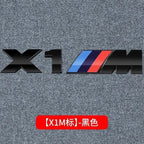 3D Metal Car Body Side Badge Body Rear Trunk Decor Sticker Modification For BMW M X1 X2 X3 X4 X5 E84 F26 E83 F25 E53 E70 E71 G02