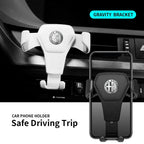 Car Mobile Phone Holder Air Outlet Gravity Sensor Auto Accessories For Alfa Romeo Giulia Stelvio Giulietta 156 159 147 Mito Brer
