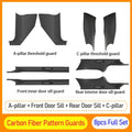 For Tesla Model Y Juniper 2025 2026 Front Rear Door Sill Guard Anti Scratch Dirt Resistant Threshold Strips Interior Accessories