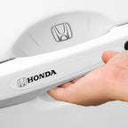 4/8Pcs Car Accessories Door Handle Badge Door Bowl Trim Sticker For Honda Mugen Accord Civic Vezel Jazz City HRV Insight